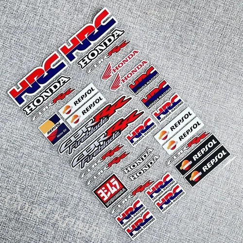 Hrc tank helmet racing decal - tank,