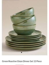 GREEN REACTIVE STONEWARE GLAZE