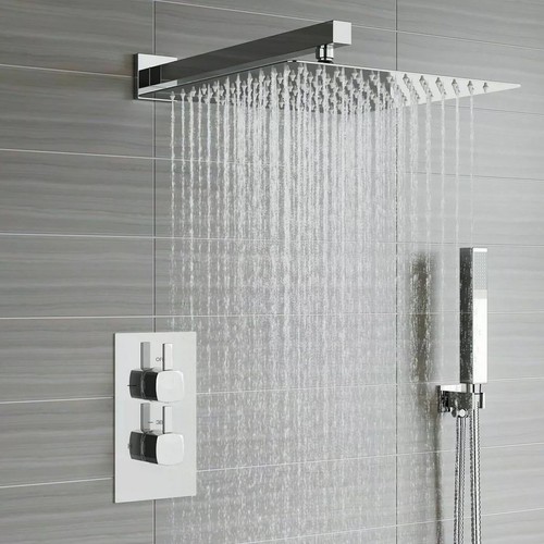 Concealed thermostatic shower - concealed,