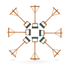 Maypole Heavy Duty Adjustable