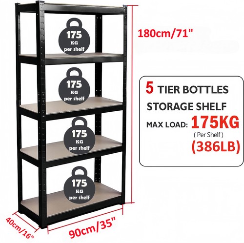 Tier racking shelf heavy - 5,