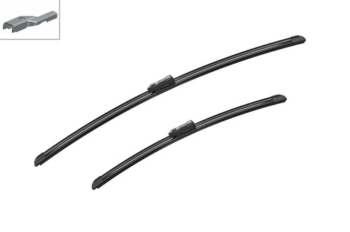 Aerotwin flat windscreen - 2x,