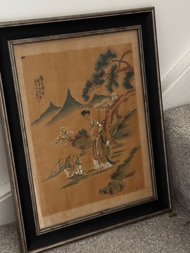 Chinese vintage paintings - vintage, on