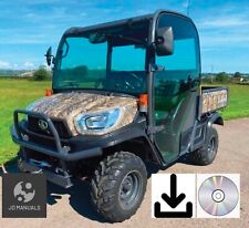 Kubota RTV X900, RTV X1120 Diesel Utility Vehicle Service Repair Manual