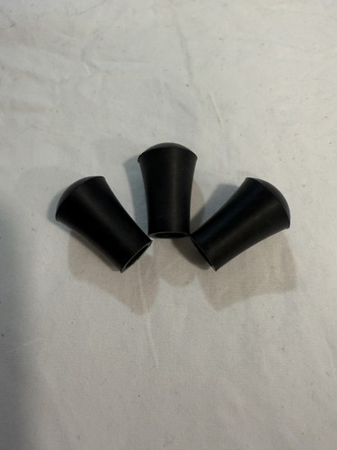 Vintage rubber feet tips - rubber,