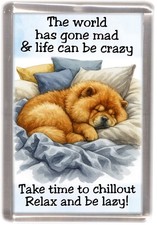 Chow Chow Dog Fridge Magnet -