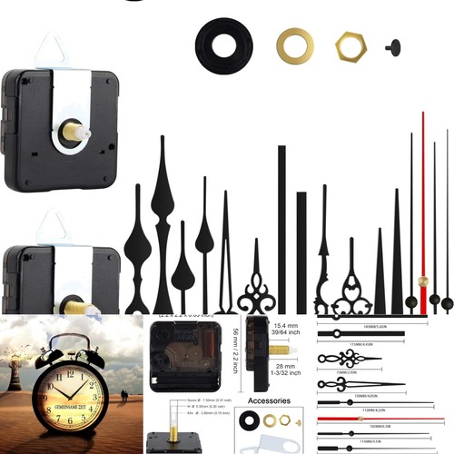 Complete silent quartz clock - silent,