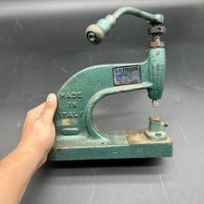 Vintage Made In Italy Rivet Press Tool Old Stock Untested 