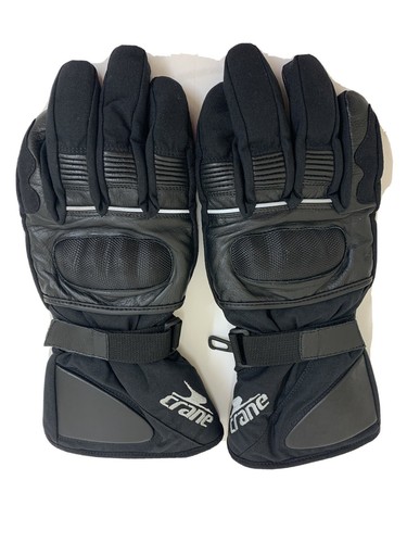 Crane motorcycle gloves - crane,