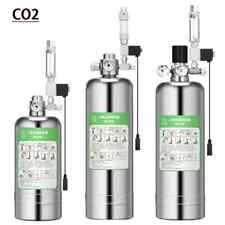 Aquarium DIY CO2 Generator System Kit Stainless Steel CO2 Cylinder Generator New