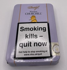 Empty Cigar Tin Davidoff