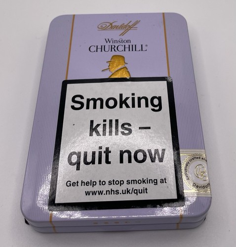 Empty cigar tin davidoff - empty,