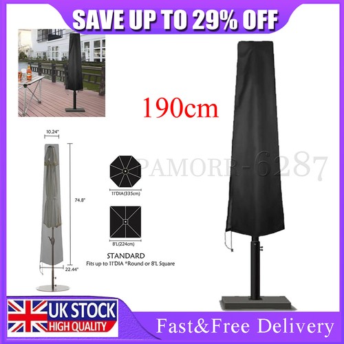 190cm waterproof parasol cover - 190cm,