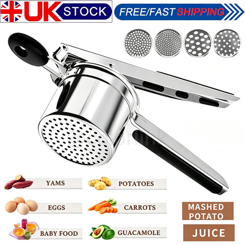 Large potato ricer stainless - ricer,