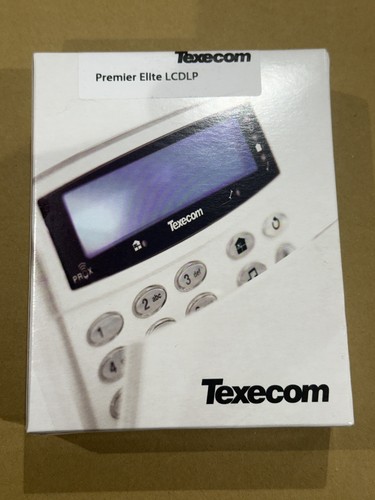 Texecom premier elite - texecom, lcdlp