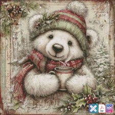 Christmas Teddy Bear Chart