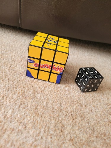 Cadbury cube puzzle - puzzle, and