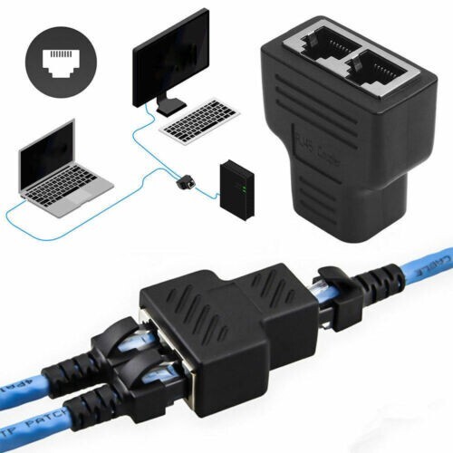 Rj45 splitter port ethernet - splitter,
