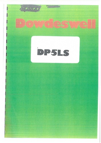 Dowdeswell dp5ls plough - dowdeswell,