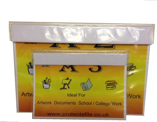 Clear art work carry - a3,