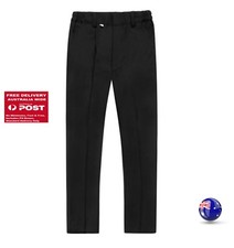 Boys children Kid Formal Suit Black Pants Trousers Wedding Pageboy Party outfit 