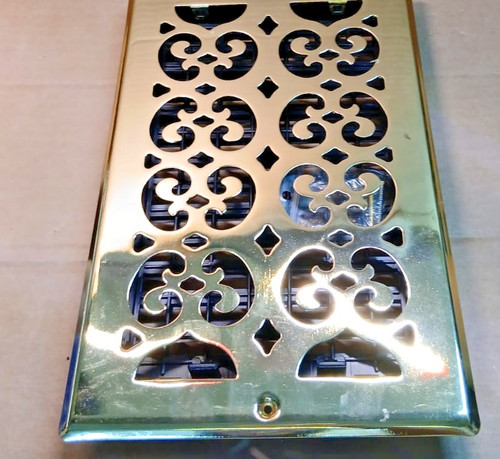 Ceiling vent wall register - wall,