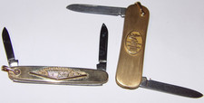 VINTAGE CADILLAC PEN KNIVES! 1958 CERTIFIED CRAFTSMAN & 1985 CRAFTSMAN'S LEAGUE!