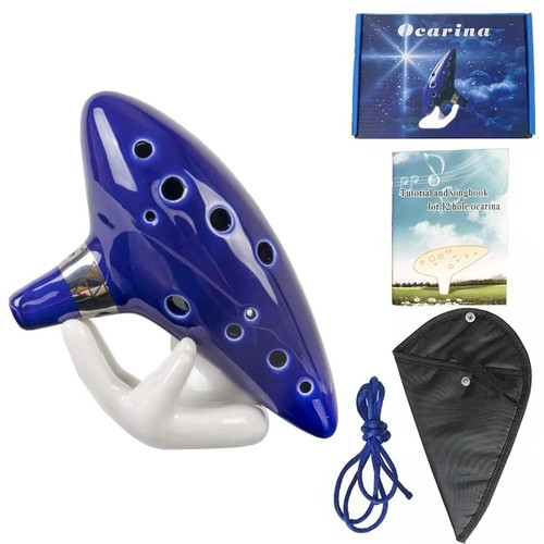 Hole ocarina ceramic alto c - ocarina,