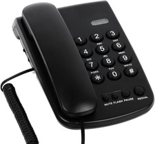Large Button Landline Corded