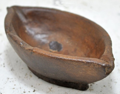 Antique sand stone oval kharal - antique,
