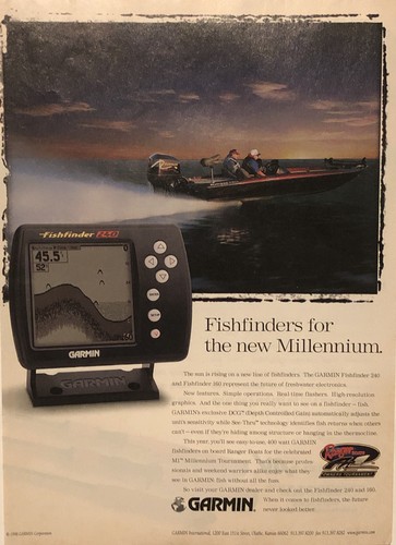 1998 garmin gps fishfinder - garmin,