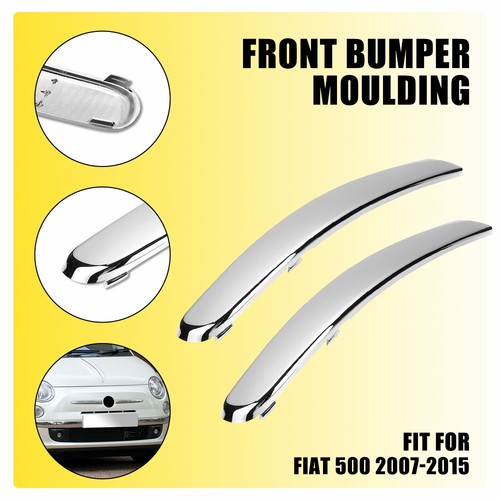 2pcs front bumper lower - front, trim