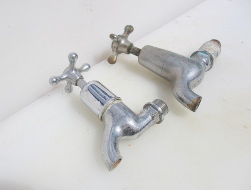 Vintage brass taps - taps, old