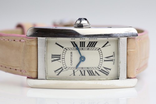 Cartier tank americaine - americaine, ladies