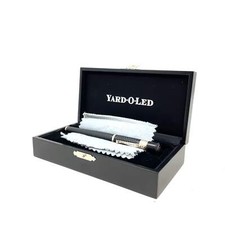 Pre-Owned Sterling Silver and Resin Yard-O-Led Barley Fountain Pen