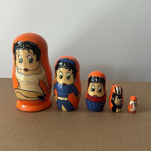 Vintage betty boop - betty, russian