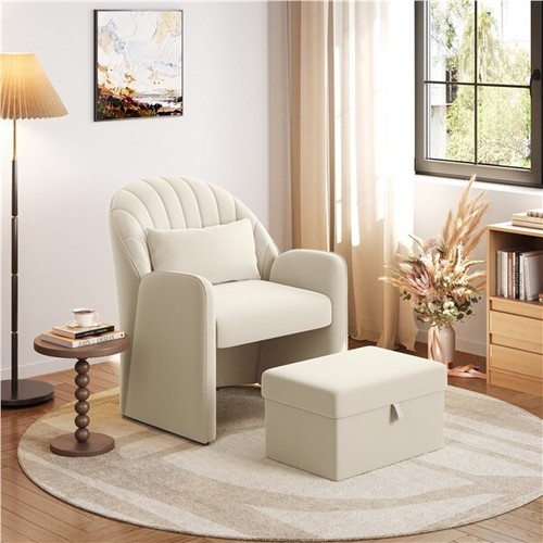 Velvet accent chair with - velvet,