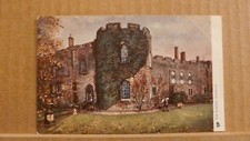 Postcard unposted Somerset,  Taunton, The Castle "oilette"