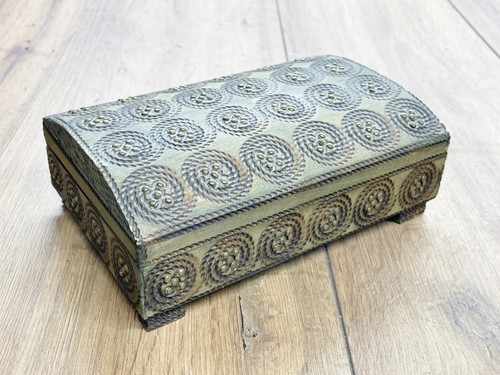 Vintage wood wooden pokerwork - wood,