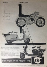 NSU MOTORCYCLE + SCOOTER RANGE