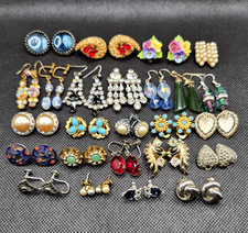 25 x Vintage Earrings Mix Lot