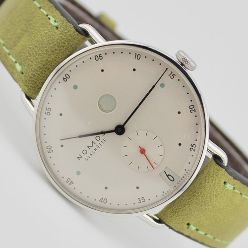 Nomos metro date power reserve - nomos,
