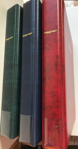 Hagner stamp album and pack - stamp,