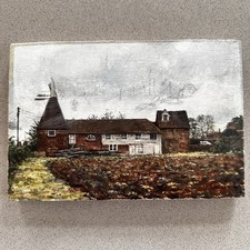 Kent Oast House Scene Rural