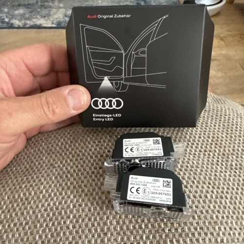 Genuine audi led door lights - genuine,