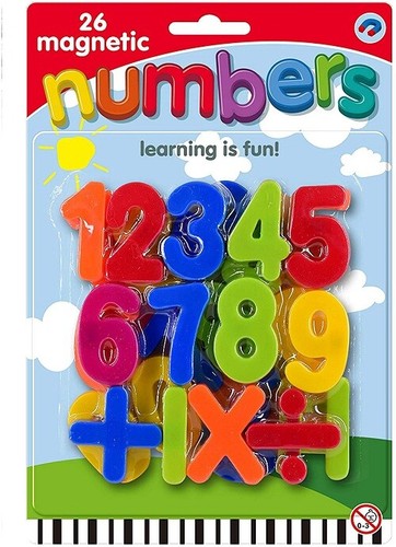 26pc large magnetic - magnetic, numbers