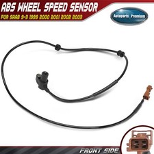 Front Driver or Passenger ABS Wheel Speed Sensor for Saab 9-3 1999-2003 L4 2.0L