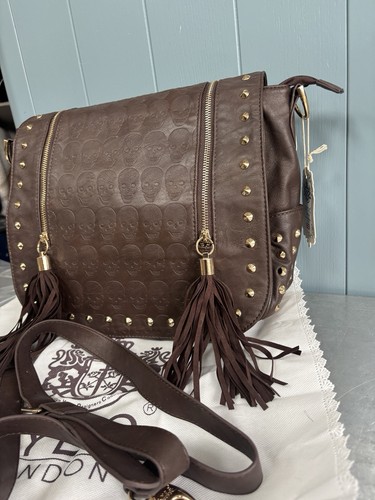 Lydc skull bag - with, tassels