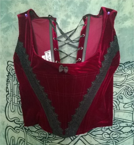 Morgana corset top deep - morgana,