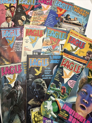 Vintage eagle comics - 12,